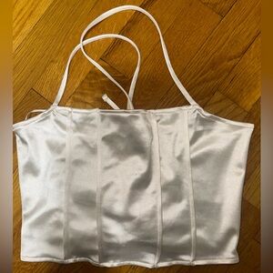Satin Tank Top